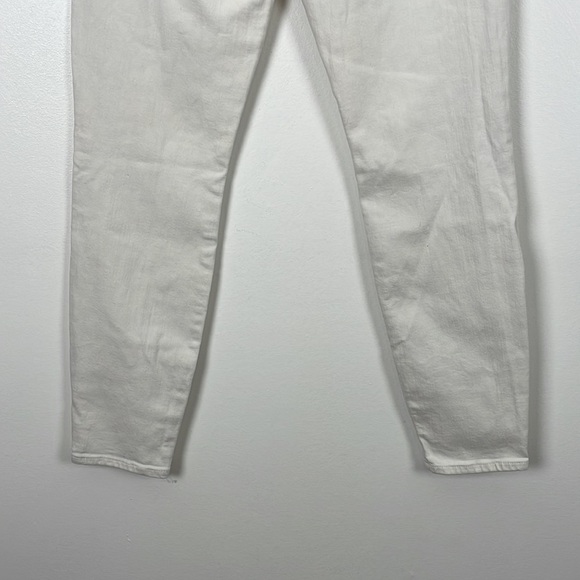 Madewell high rise skinny jeans women 5 pocket white denim pants Size 29 - Picture 5 of 8